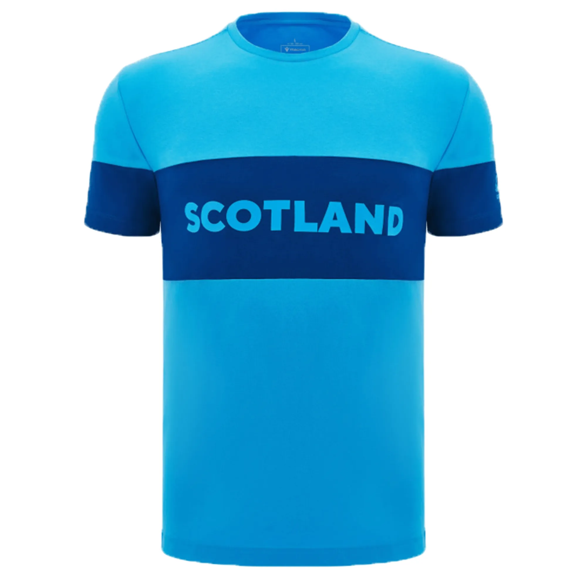 Scotland Block Leisure Tee 24/25 by Macron