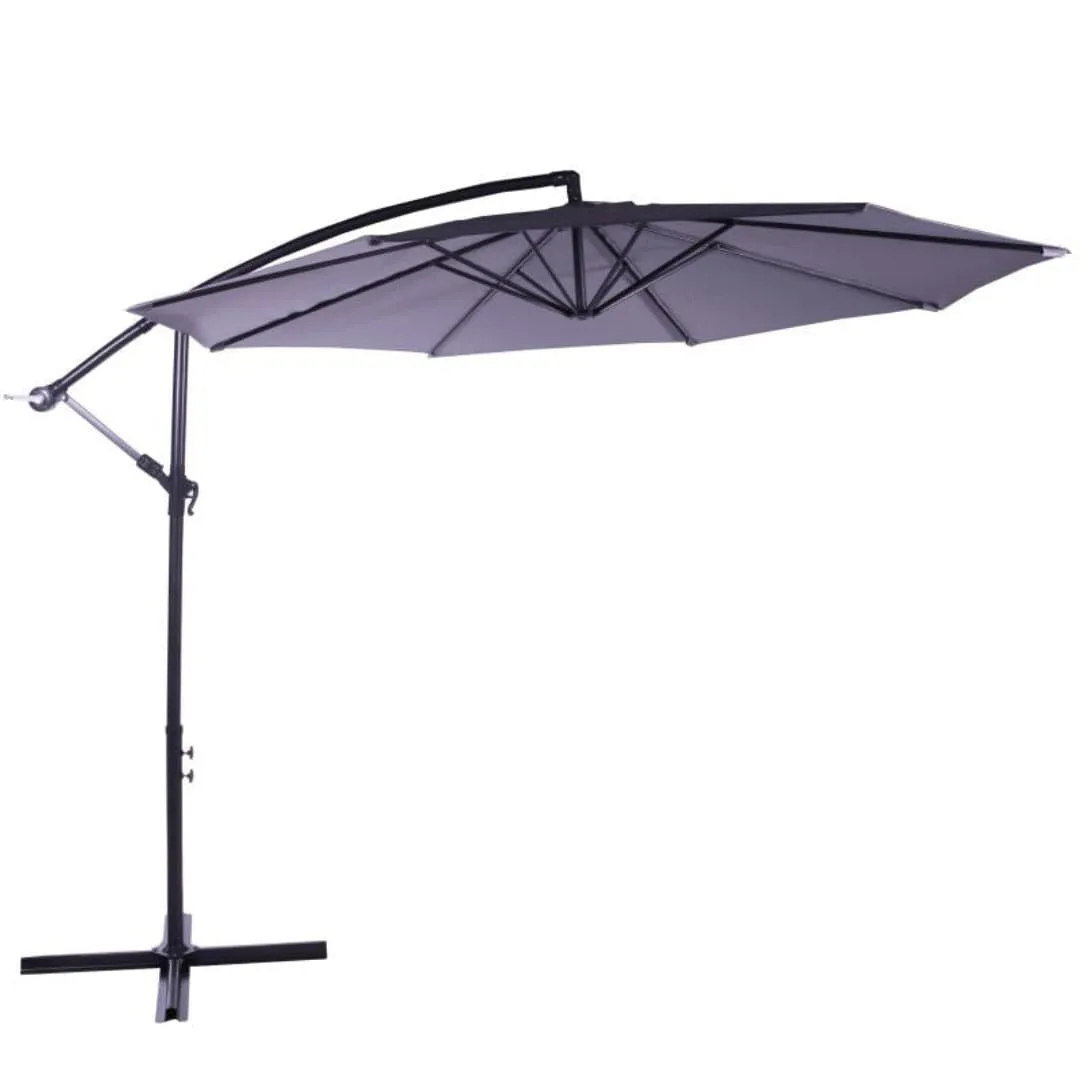 Seagull 3 Metre Round Cantilever Umbrella Grey