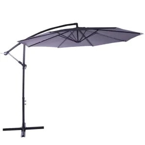 Seagull 3 Metre Round Cantilever Umbrella Grey