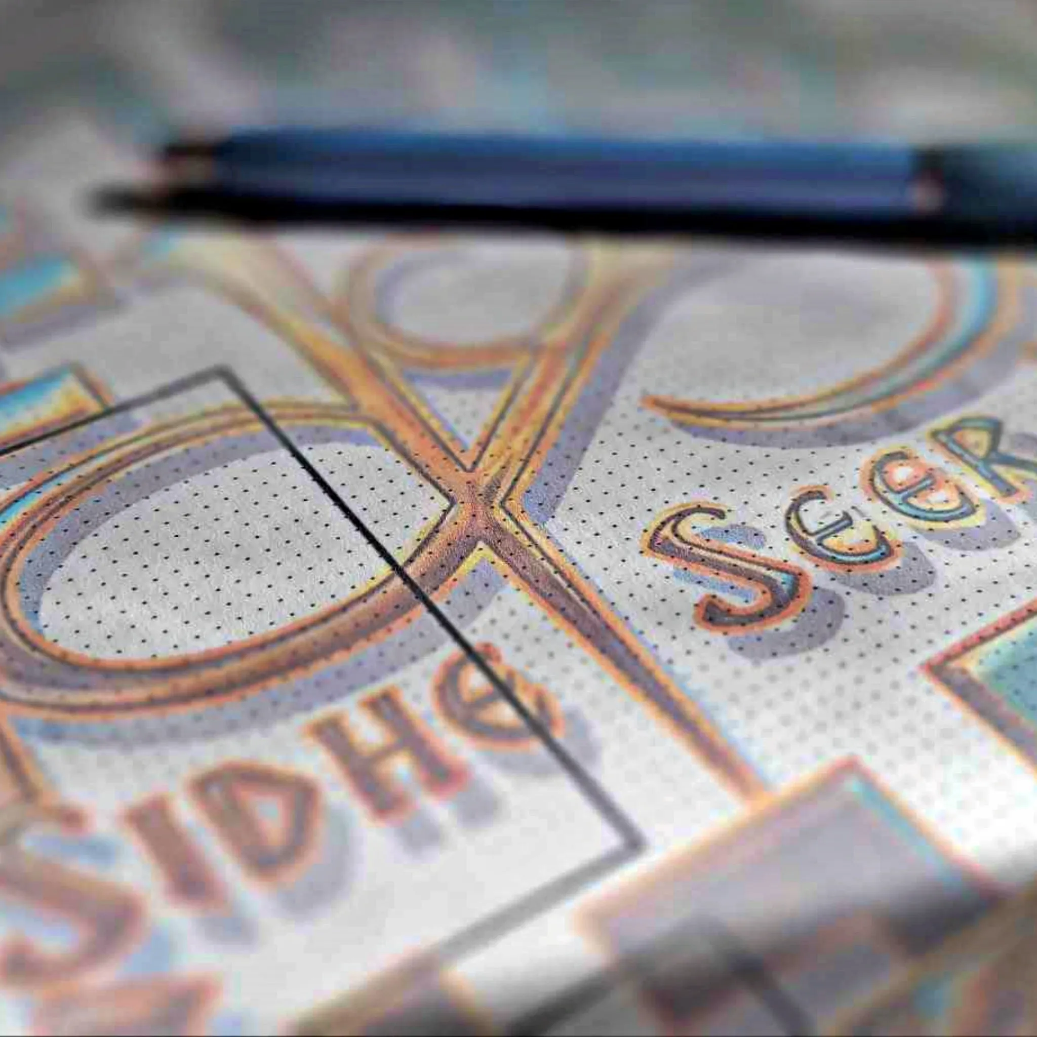 See Serve Protect - Anarky Daily Notepad Planner