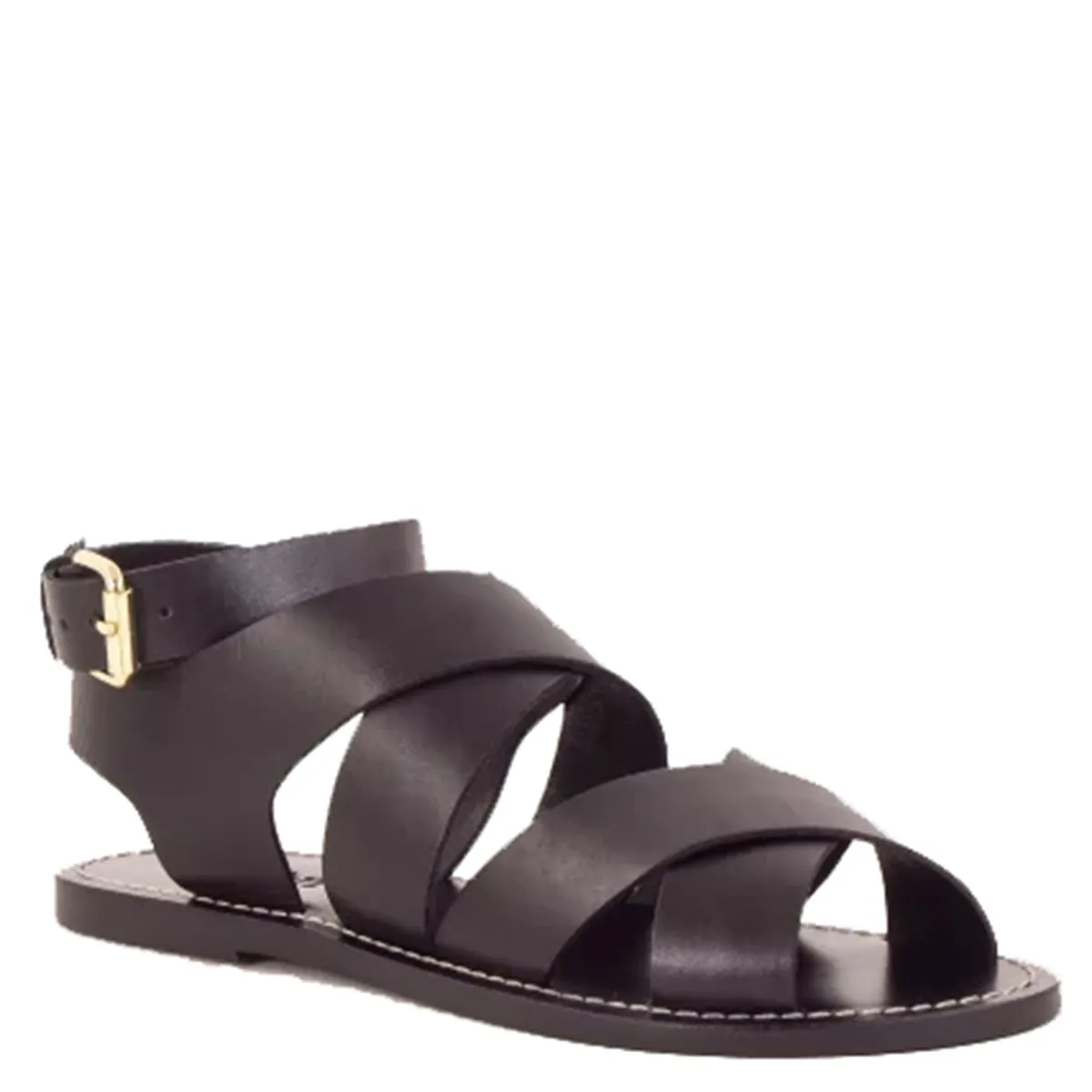 Sessun Dakla Sandals Leather Black