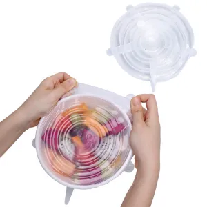 Silicone Stretch Lids (6/12pcs)