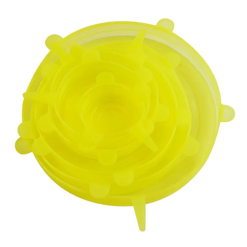 Silicone Stretch Lids (6/12pcs)