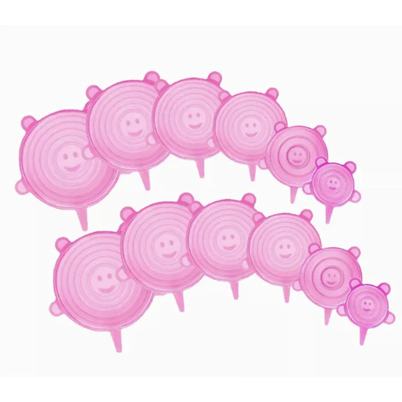 Silicone Stretch Lids (6/12pcs)