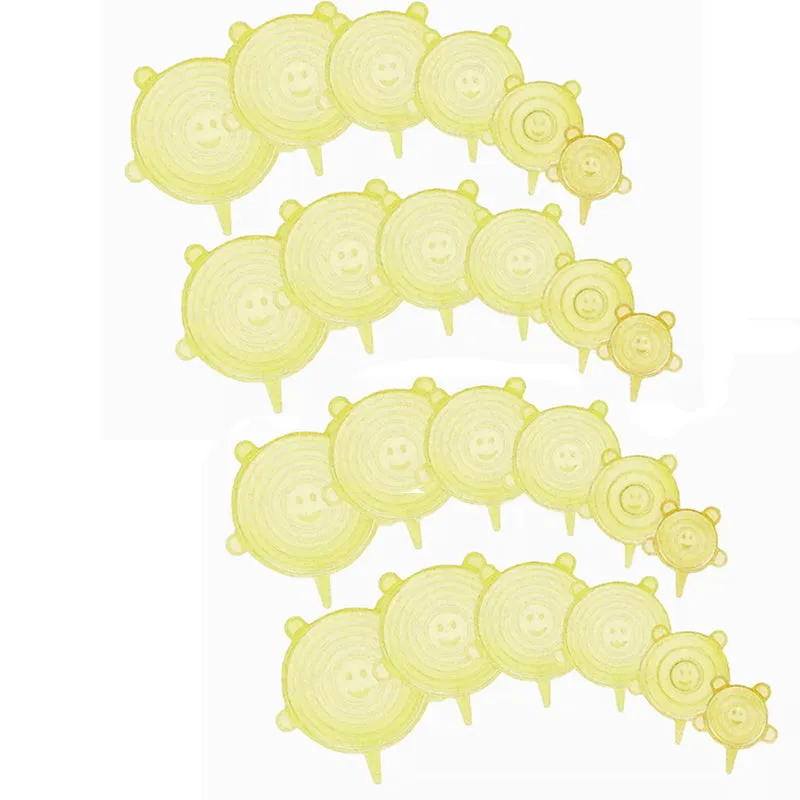 Silicone Stretch Lids (6/12pcs)