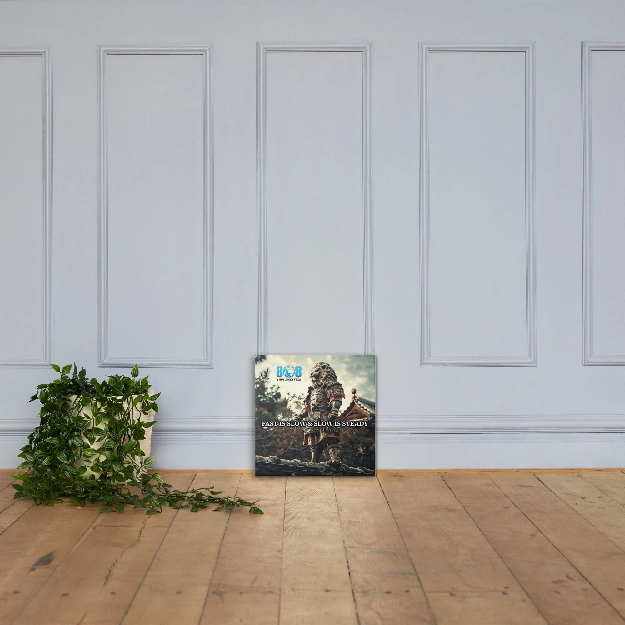 Slow & Steady Canvas