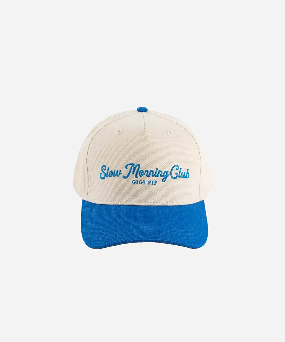 Slow Morning Club Canvas Trucker