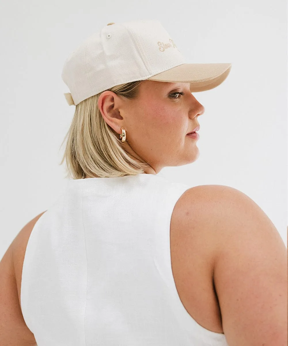 Slow Morning Club Canvas Trucker