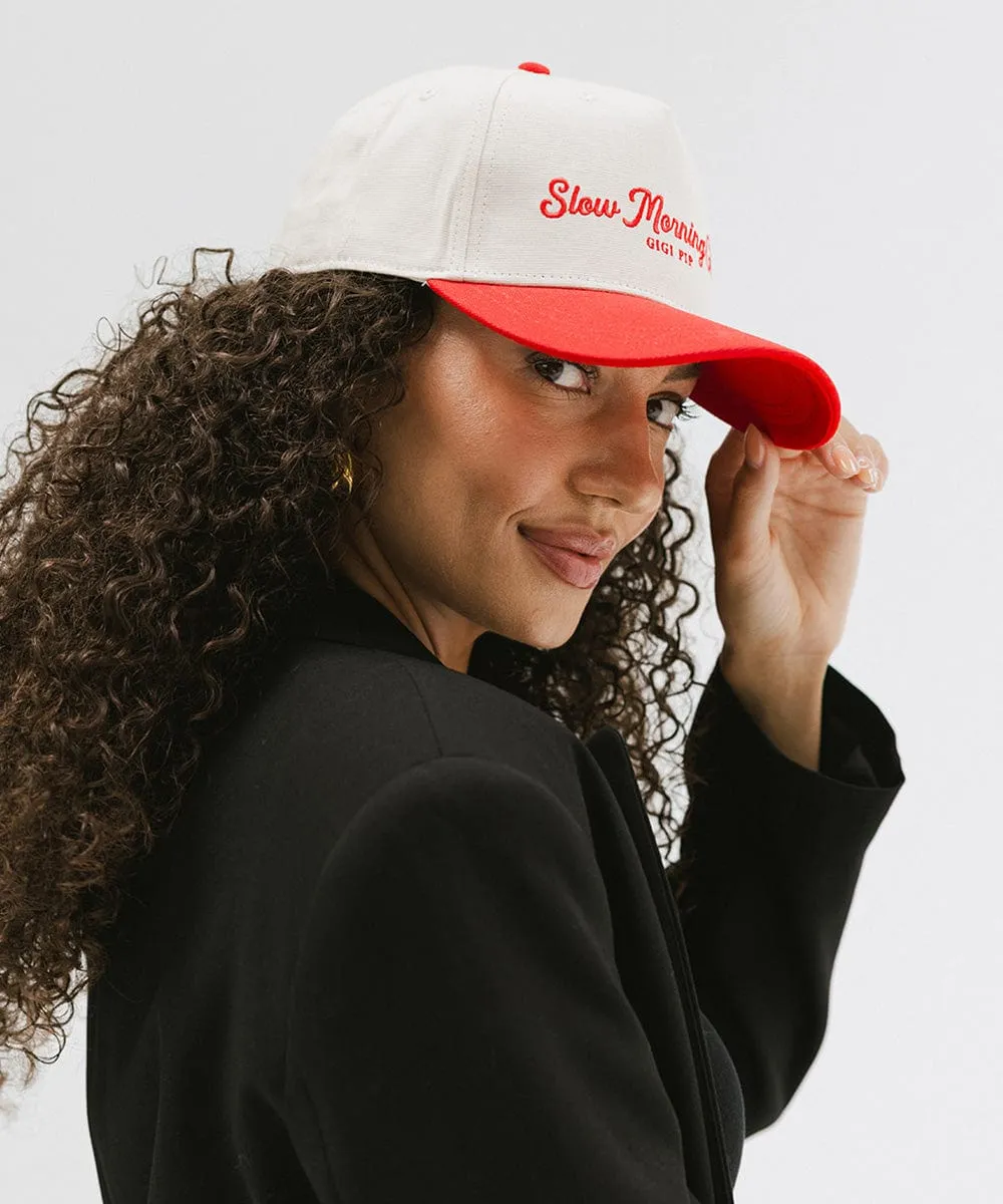 Slow Morning Club Canvas Trucker