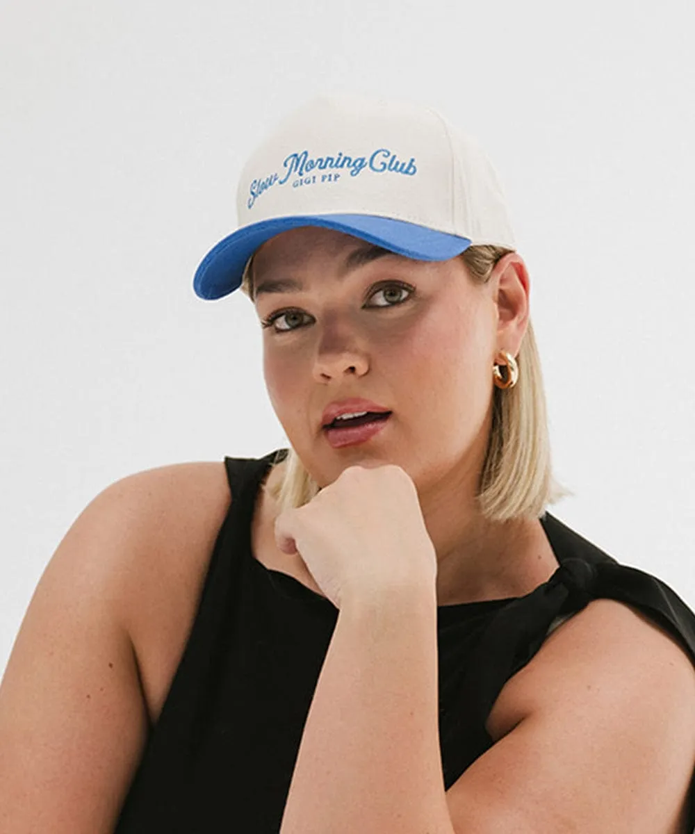 Slow Morning Club Canvas Trucker