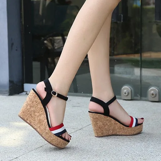 Small Wedge Shoes For Petite Feet Women DS212