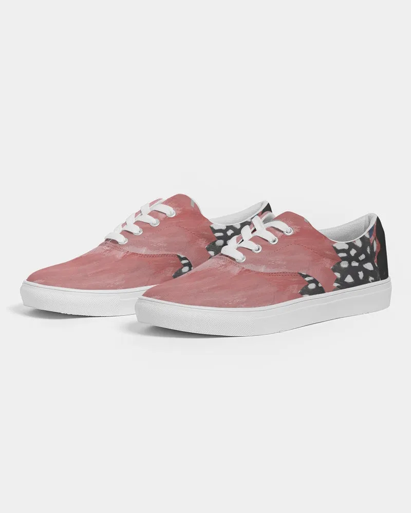 SMF Melancholy Feminine Lace Up Canvas Shoe