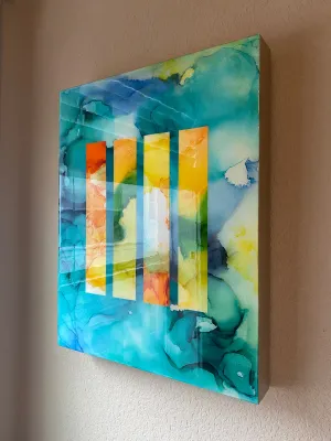 (SOLD) “Please Press Pause" No. 15*