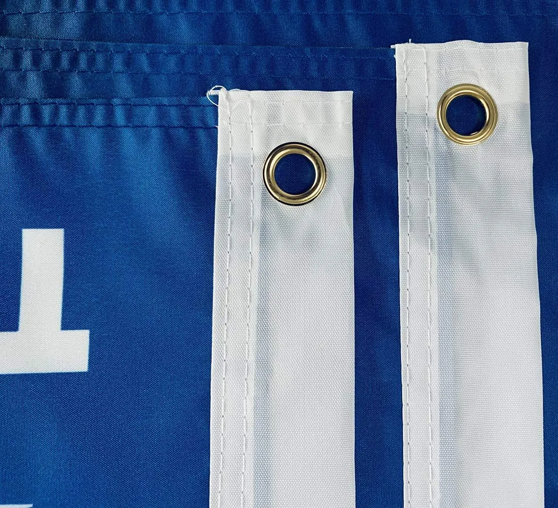 SOULBUTY Trump Train Flag 12x18 Double Sided, All Aboard the Trump Train Flag, for Boat, True Two-sided, Three layers