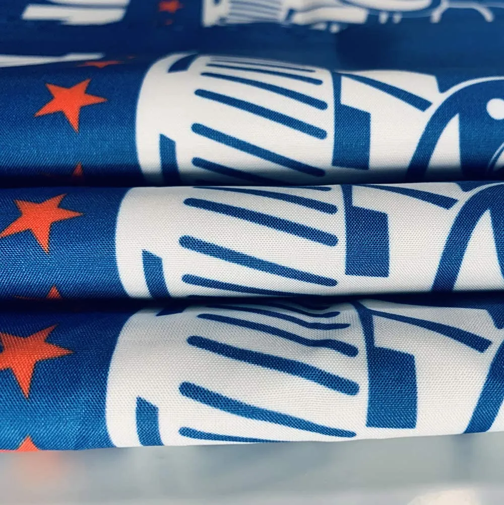 SOULBUTY Trump Train Flag 12x18 Double Sided, All Aboard the Trump Train Flag, for Boat, True Two-sided, Three layers