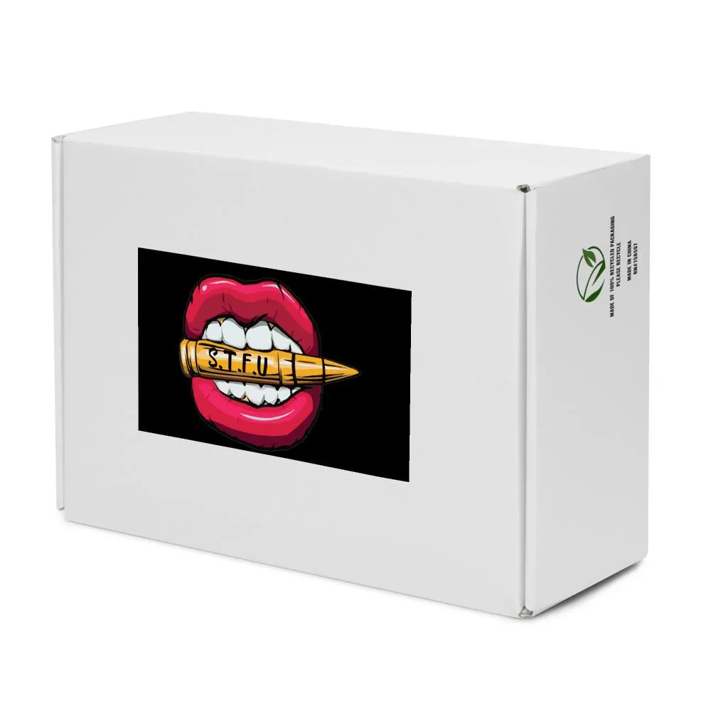 STFU Classic Logo Women’s High Top Canvas Shoes