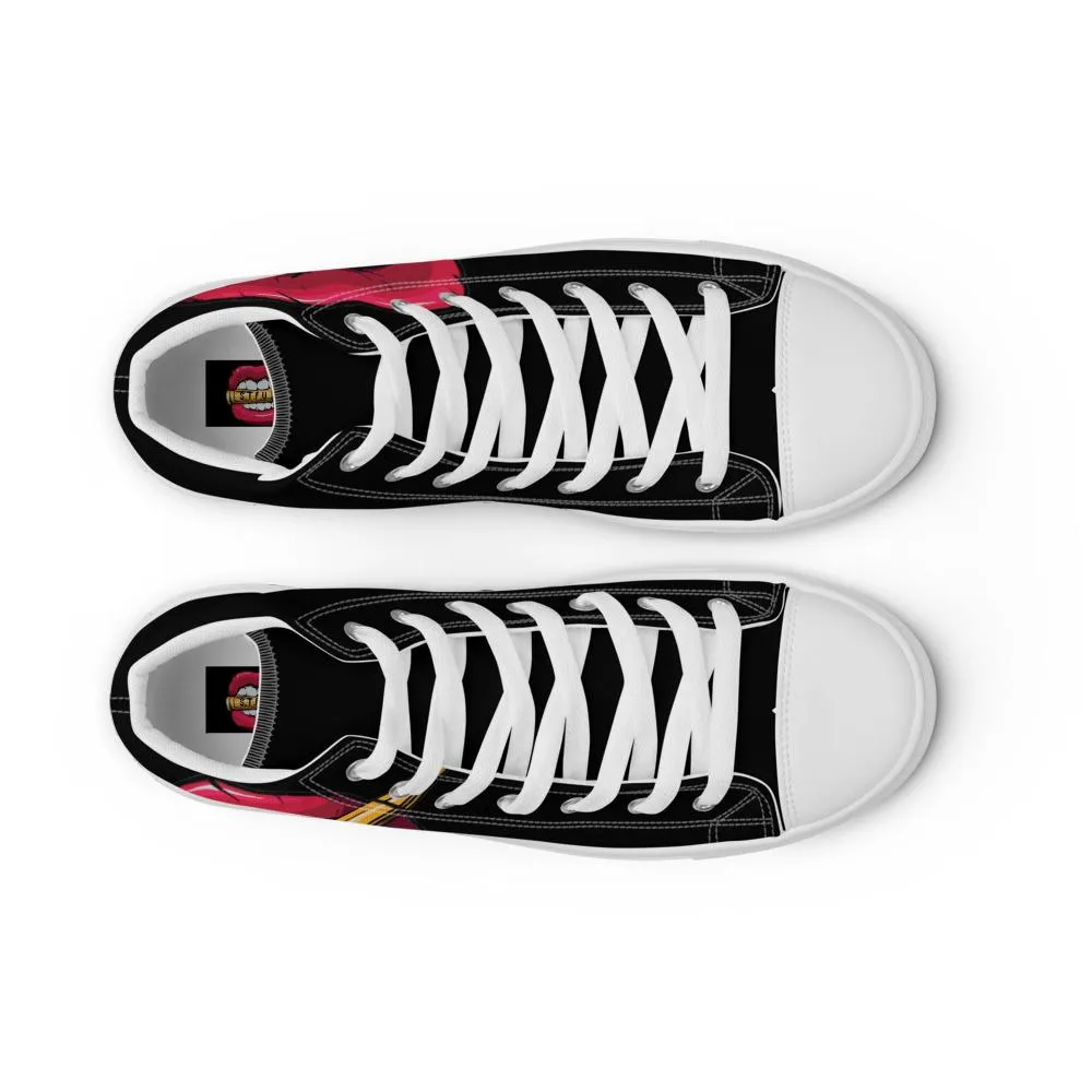 STFU Classic Logo Women’s High Top Canvas Shoes