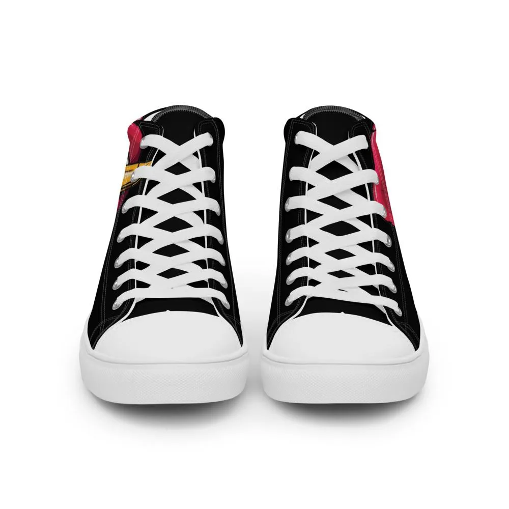 STFU Classic Logo Women’s High Top Canvas Shoes