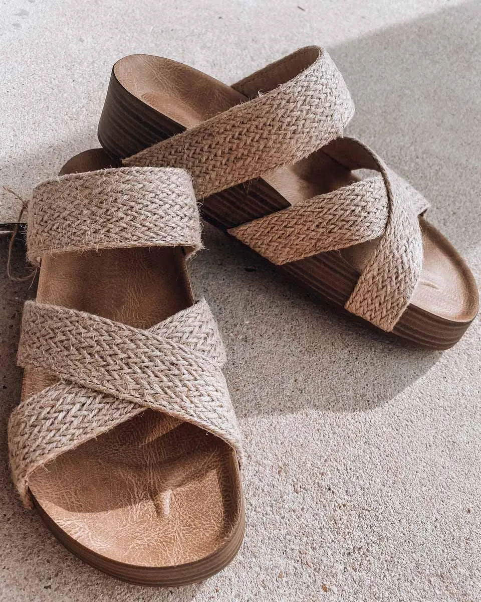 Stunncal Stacked Sole Miri Sandals