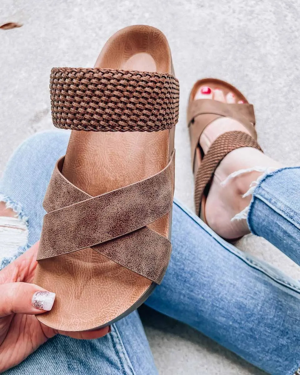 Stunncal Stacked Sole Miri Sandals