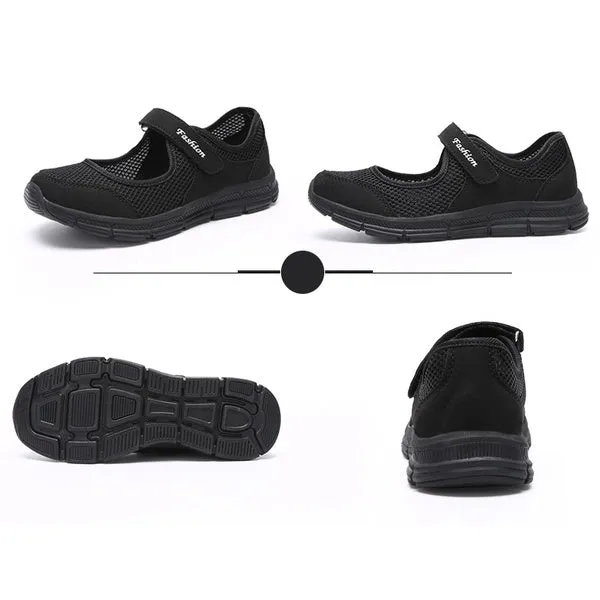 Summer Women Casual Sneakers Mesh Breathable Shoes Fitness Shoes Walking Running Shoes