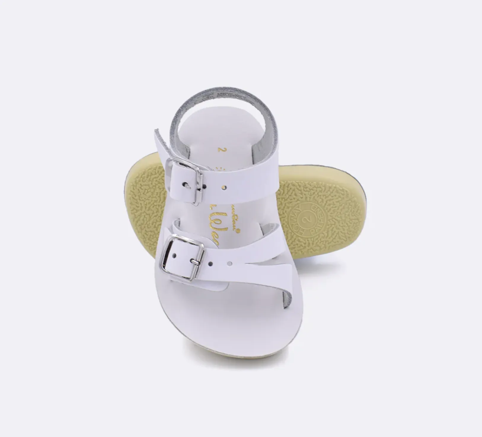 Sun San Sea Wee White Sandal