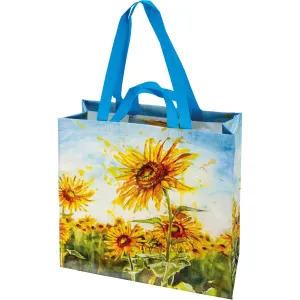 Sunflower Field Tote Bag