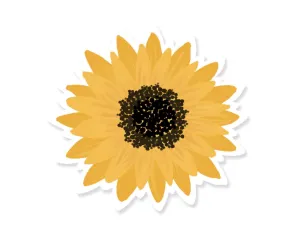 Sunflower Sticker