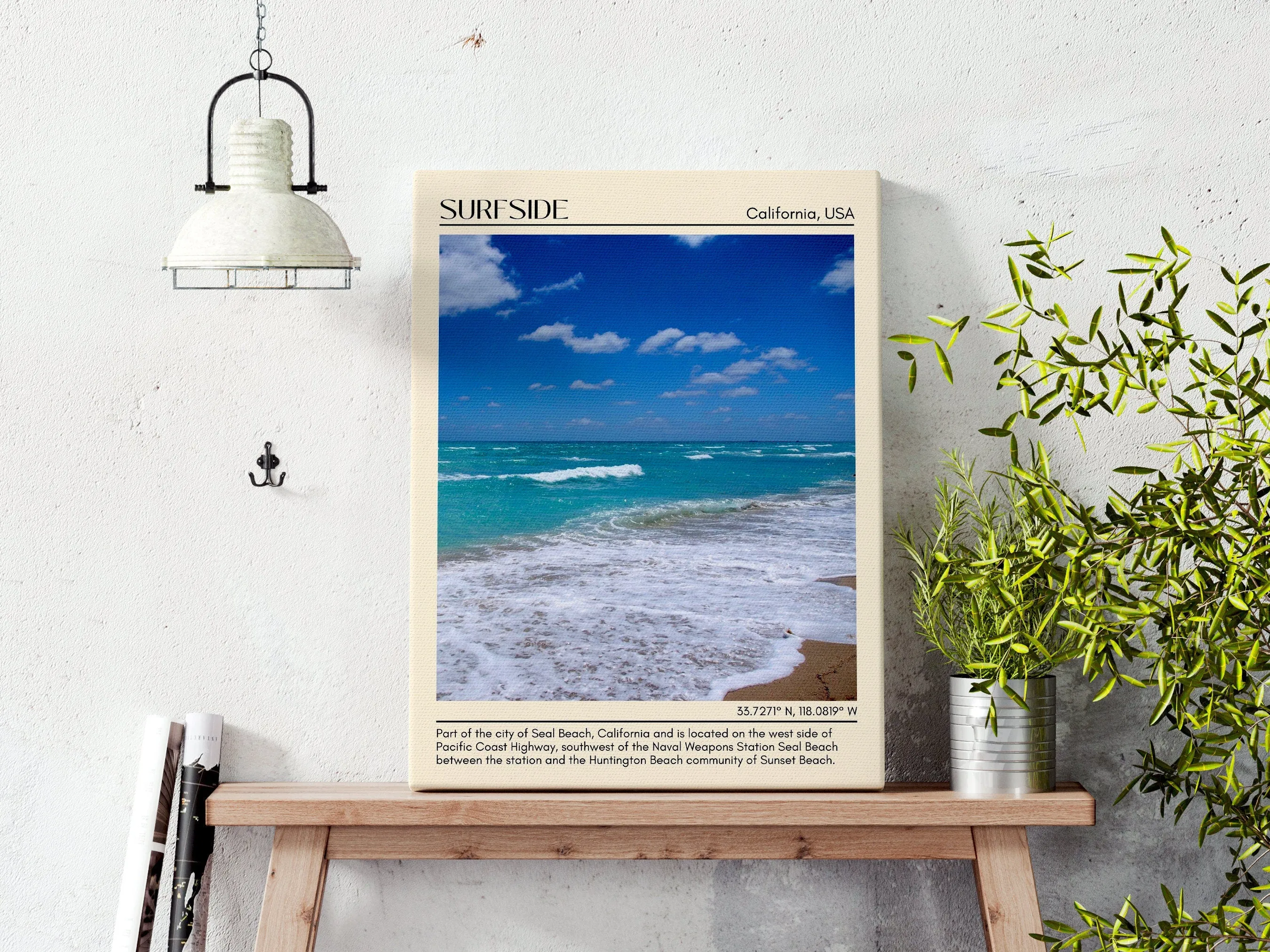 Surfside Wall Art Canvas, USA