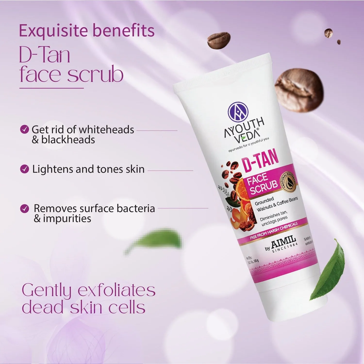 Tan Free Glowing Skin Combo | D-Tan Regimen  310 g