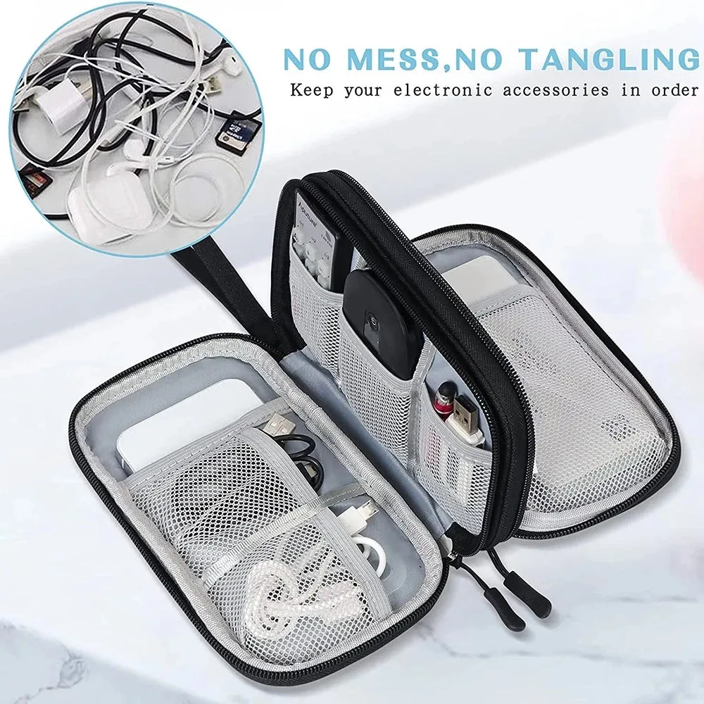 Tech Organizer Bag for Cables & Electronics | Waterproof & Durable Design