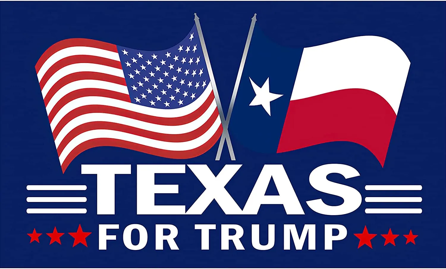 Texas for Trump Flag