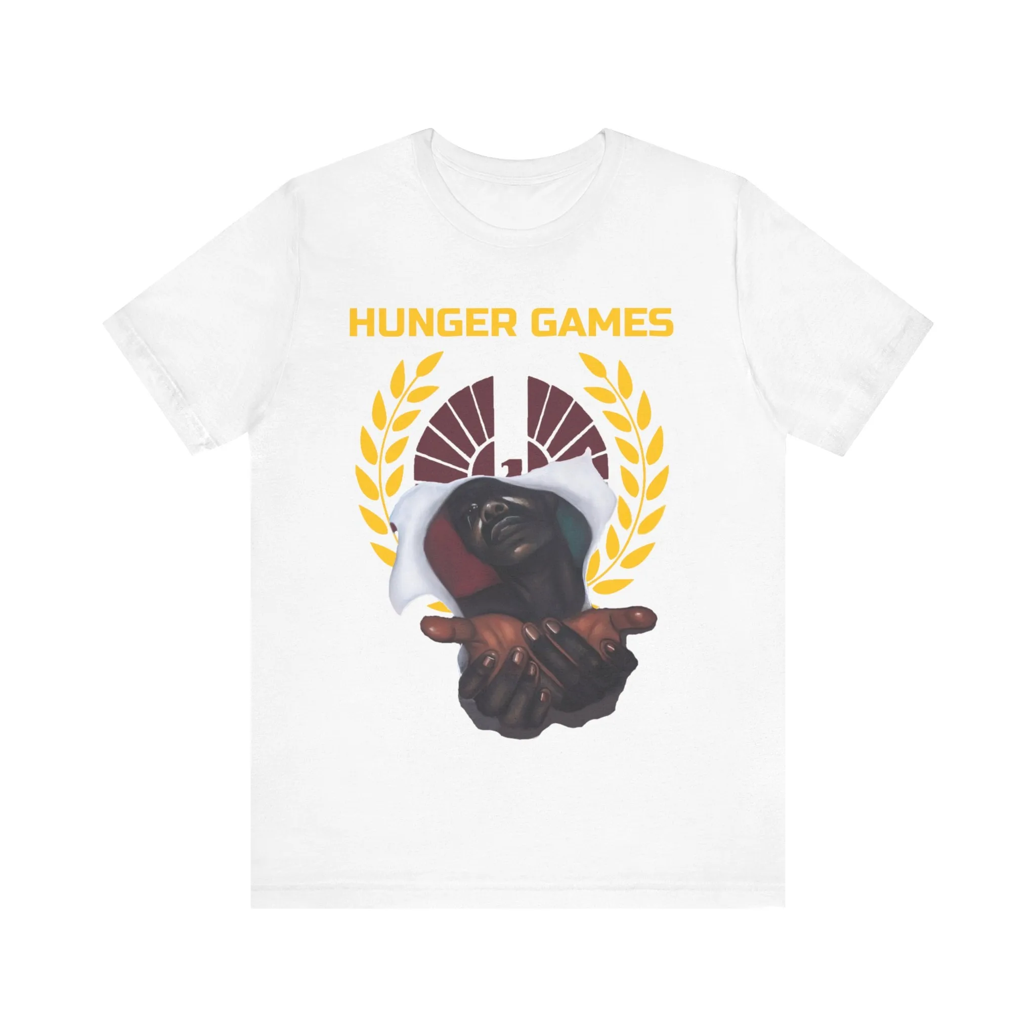 The Real Hunger Games: Unisex Short Sleeve Tee