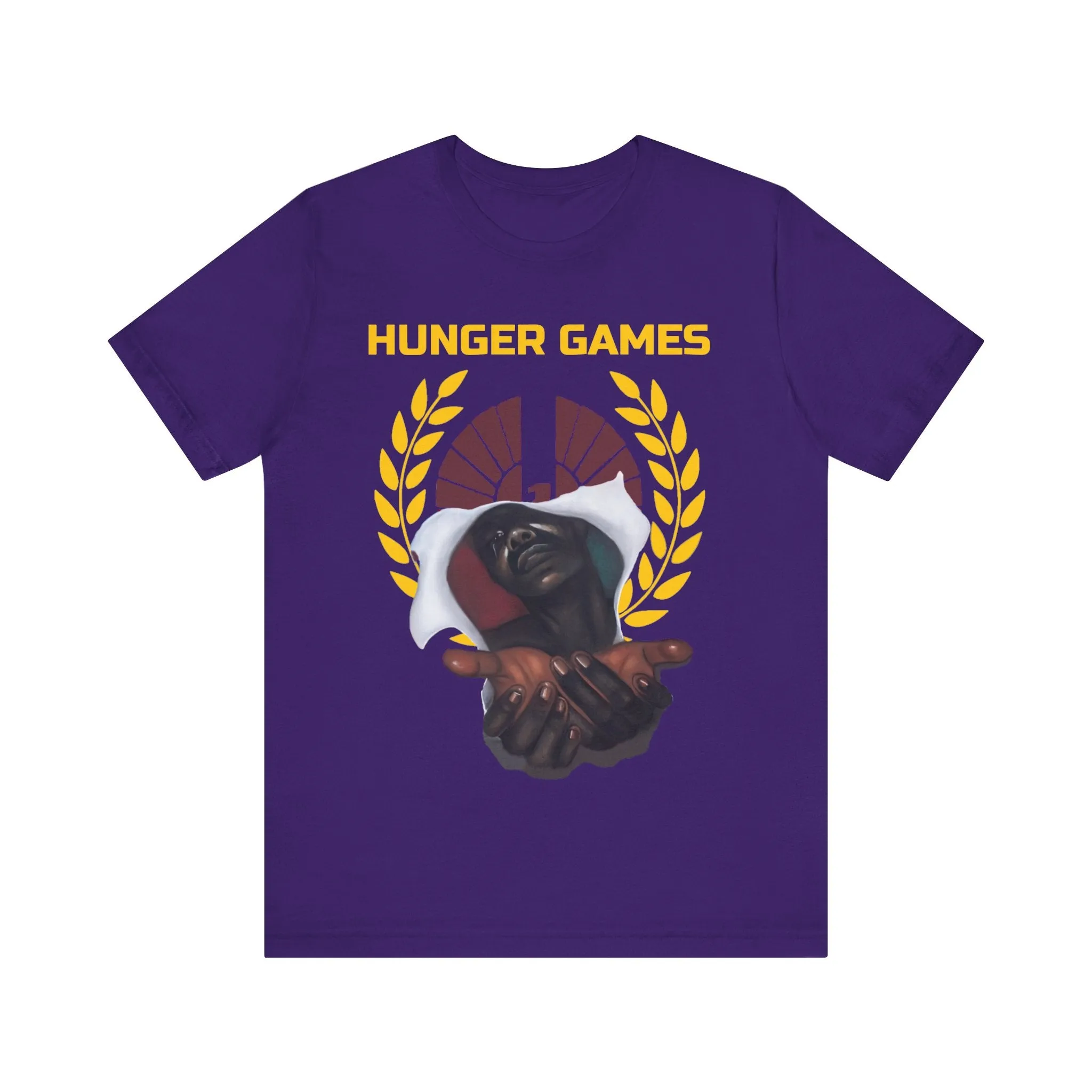 The Real Hunger Games: Unisex Short Sleeve Tee