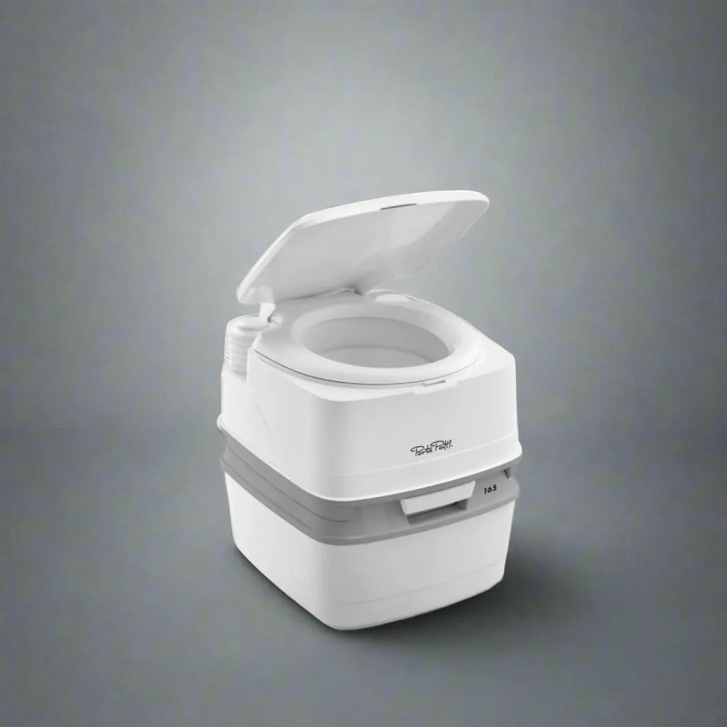 Thetford Outdoor Portable Toilet 21L Porta-Potty for Camping, Travel, indoor & Other Recreation - PORTA POTTI 165