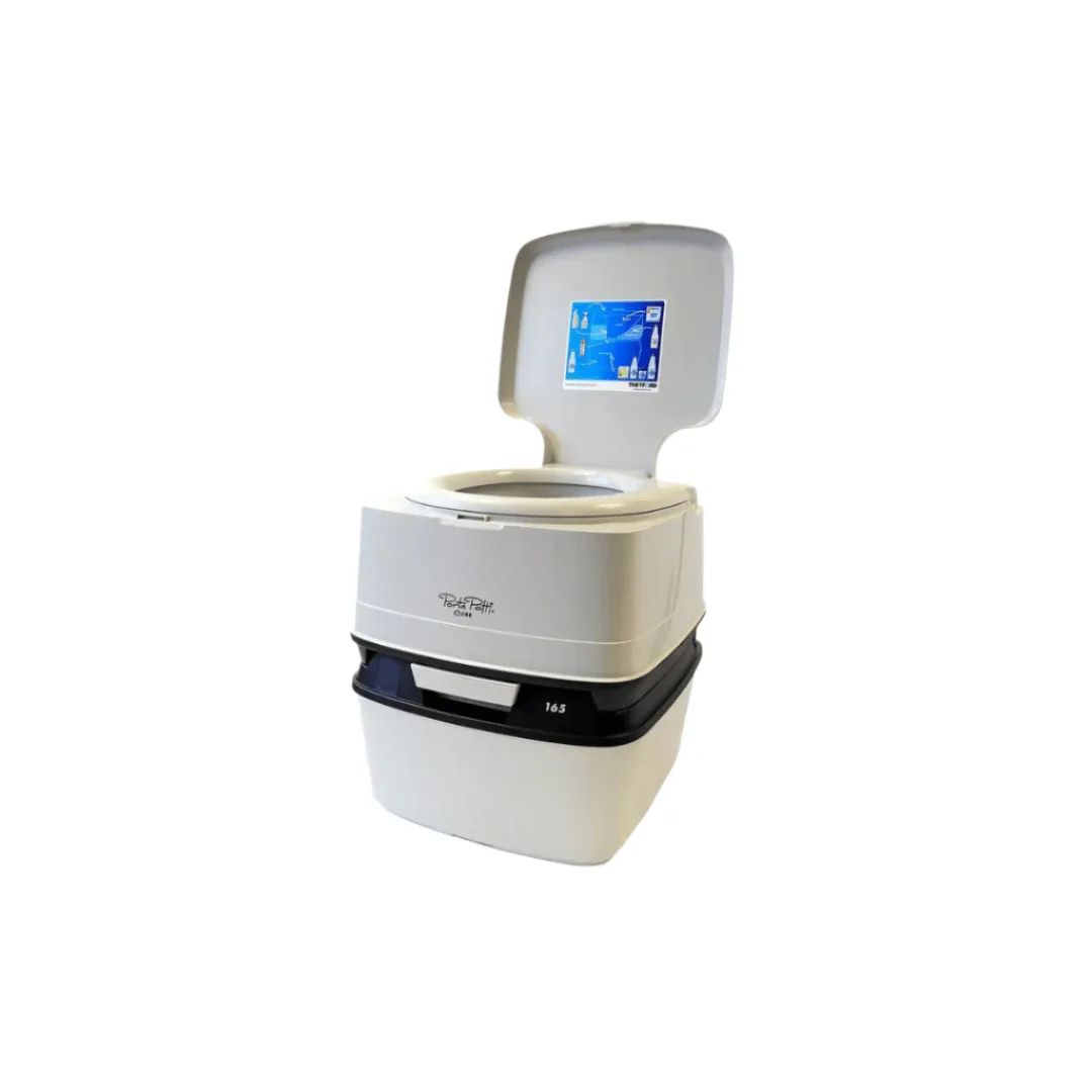 Thetford Outdoor Portable Toilet 21L Porta-Potty for Camping, Travel, indoor & Other Recreation - PORTA POTTI 165