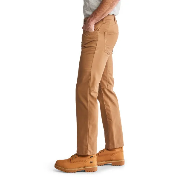 Timberland Pro Men's Ironhide Straight Fit Canvas Work Pants - Dark Wheat - TB0A1VA9D02