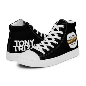 Tony Trixx Chicago Men’s high top canvas shoes - Black