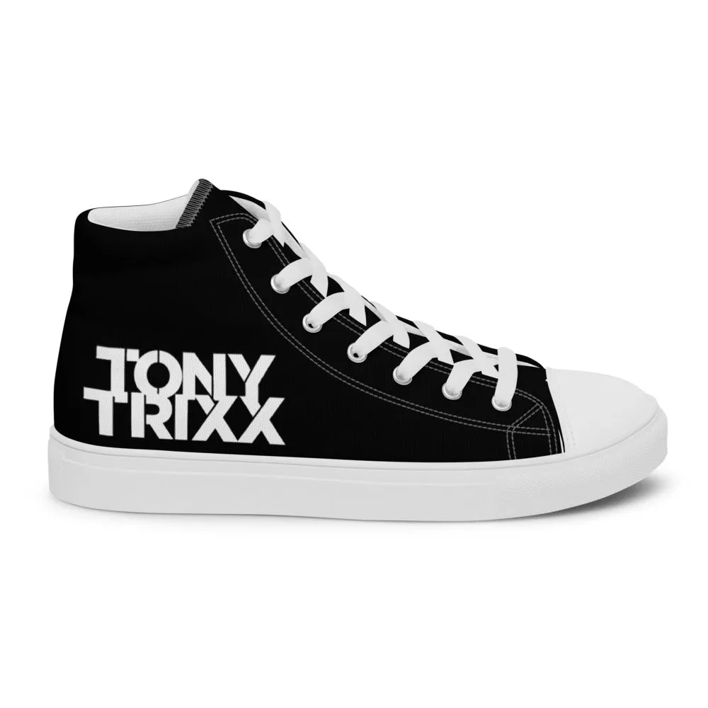 Tony Trixx Chicago Women’s high top canvas shoes - Black