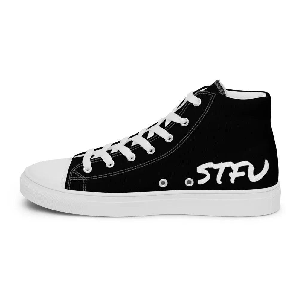 Tony Trixx Chicago Women’s high top canvas shoes - Black