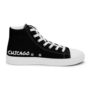 Tony Trixx Chicago Women’s high top canvas shoes - Black