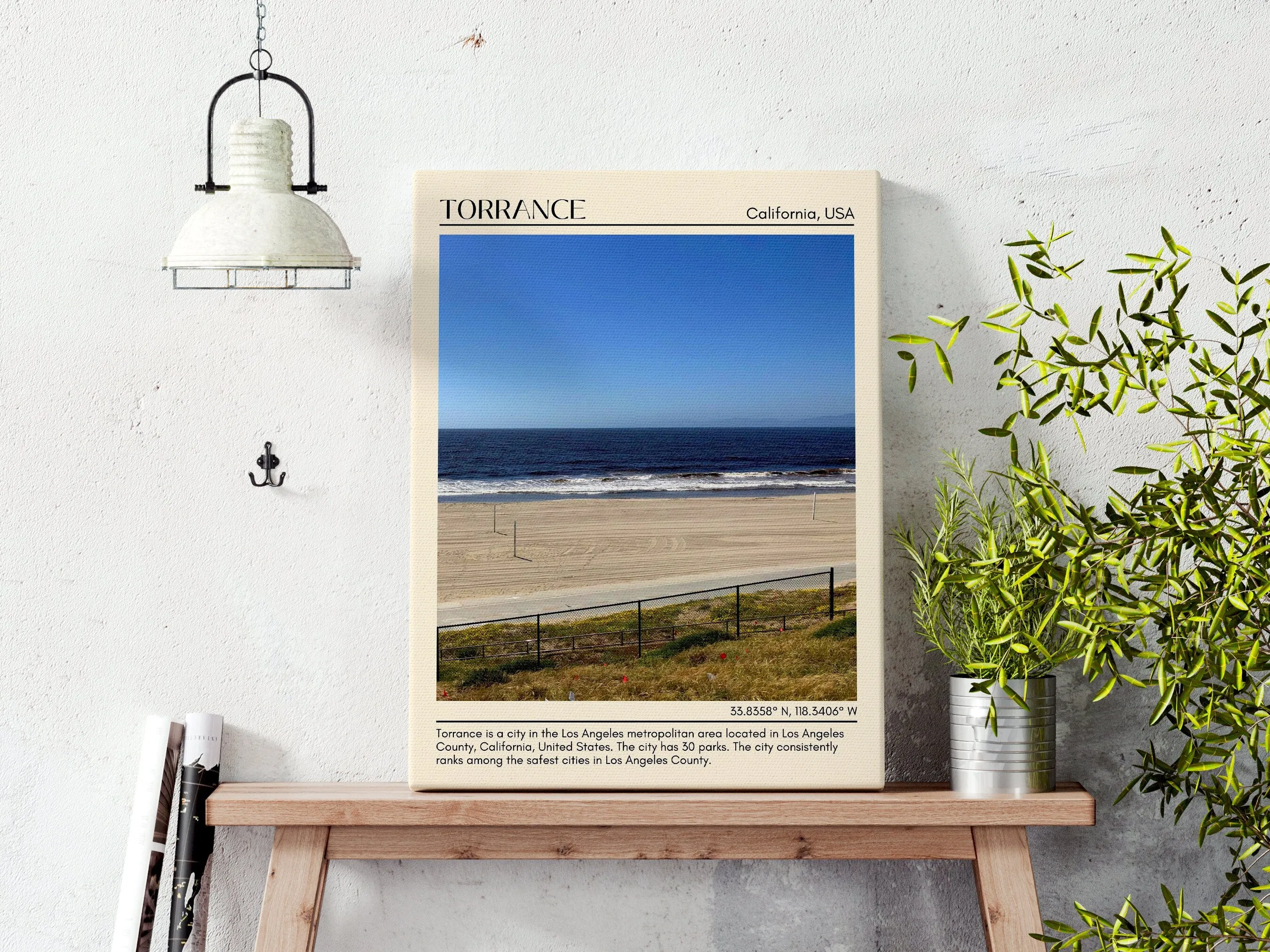 Torrance Wall Art Canvas, USA