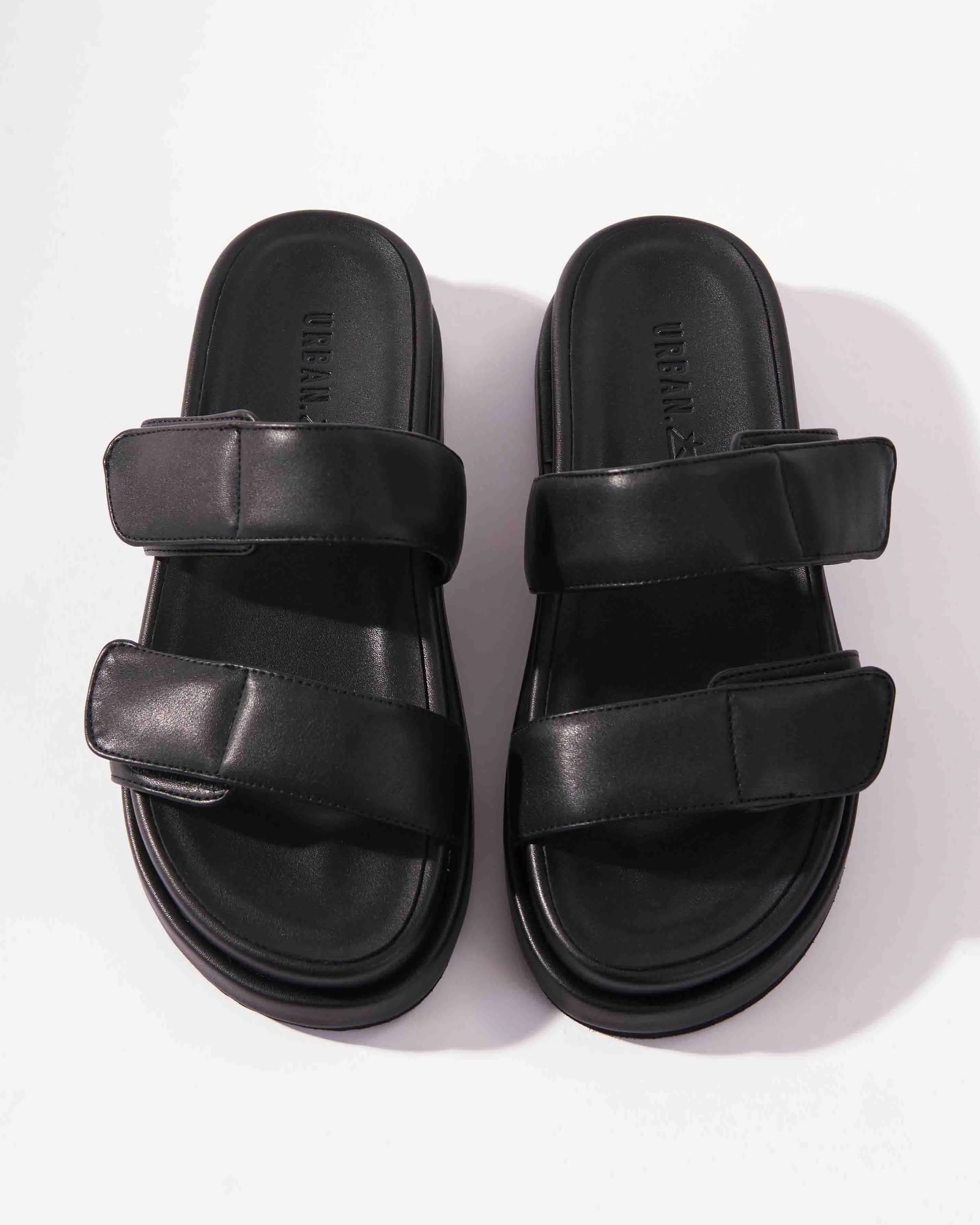 TORY BLACK SANDALS