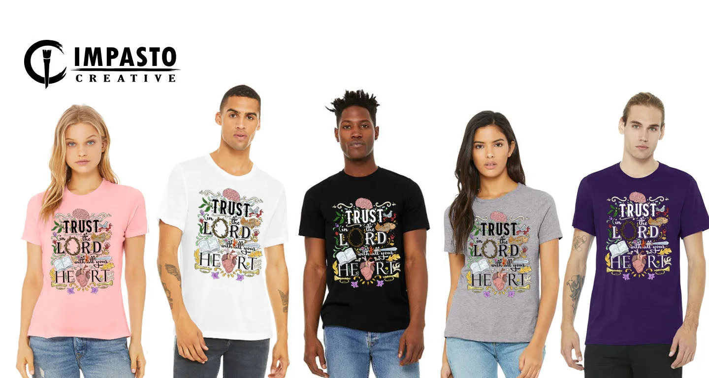 Trust in the Lord t shirt, Unisex trending t shirt, artistic tee