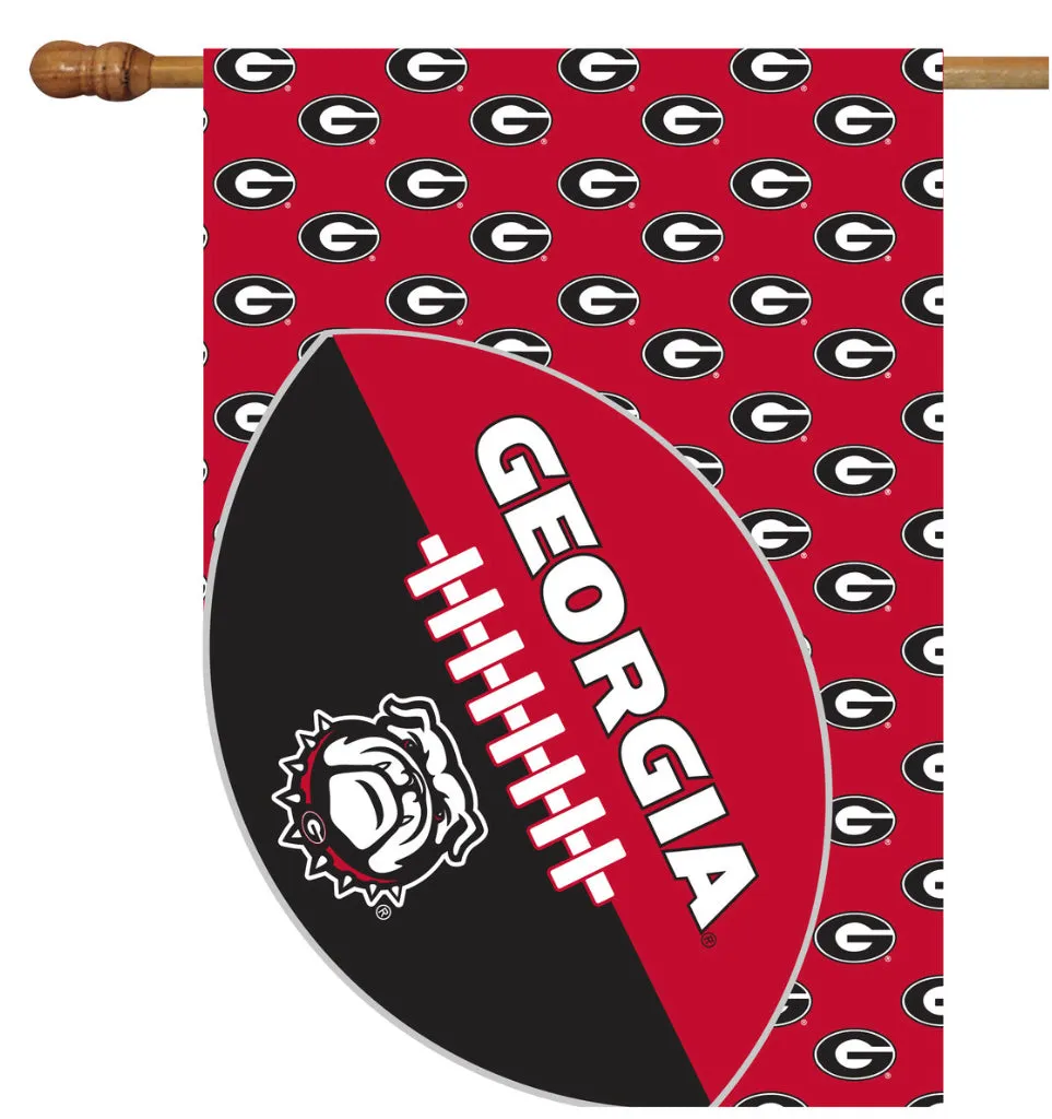 UGA House Flag 28 x 40