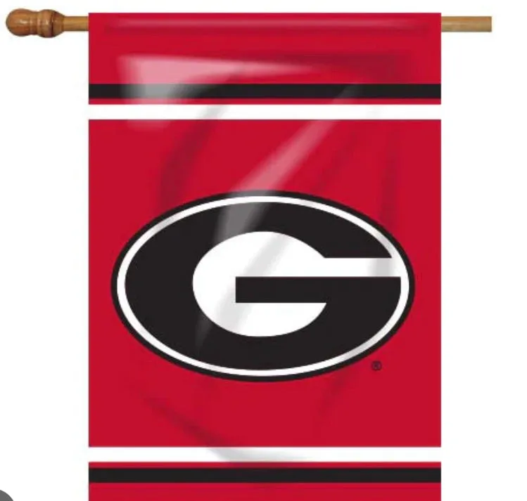 UGA House Flag 28 x 40