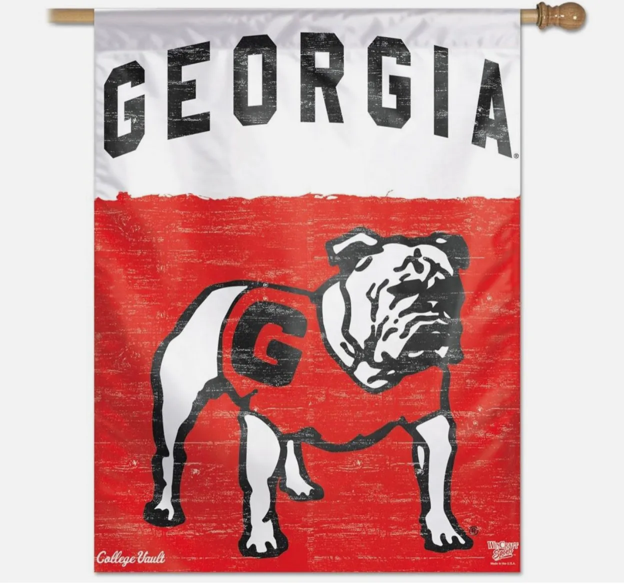 UGA House Flag 28 x 40
