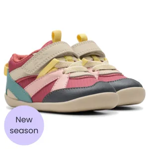 UK 2.5 Pink Combo Roamer Sport Pre Walkers