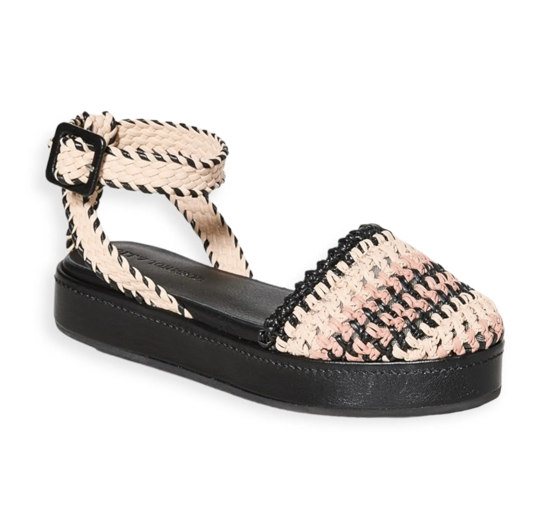 Ulla Johnson Shoes, Multicolor Polonio Flat Sandals (size 39)