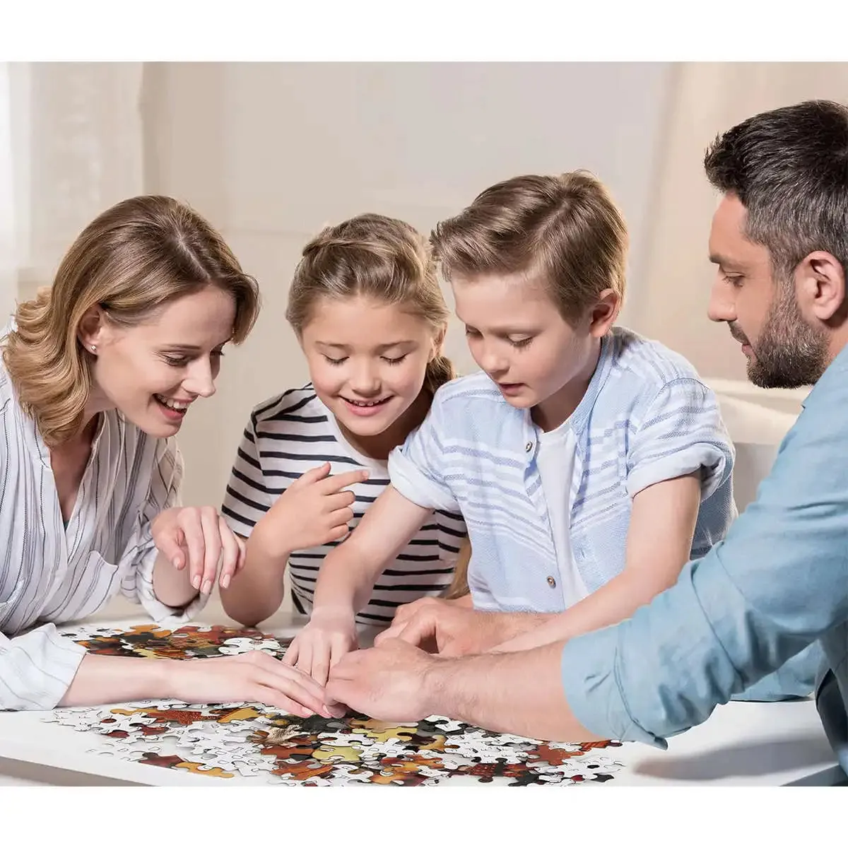 Unique Wooden Animal Jigsaw Puzzle, Wooden Jigsaw Puzzle, Mindfulness & Educational Animals Game for All Ages, Unique Sustainable, Wildlife Gift, Christmas gift Idea C186